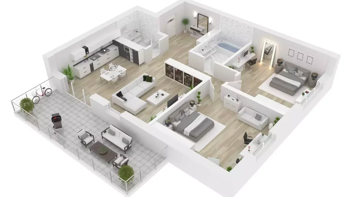 3D Kitchen Design and Remodeling Contractor